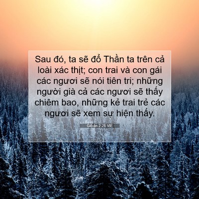 Picture 07 - Giô-ên 2:28 VIE - Sau đó, ta sẽ đổ Thần ta trên cả - Bible Verse Picture
