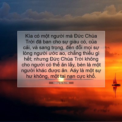 Picture 07 - Giảng Sư 6:2 VIE - Kìa có một người mà Đức Chúa Trời - Bible Verse Picture