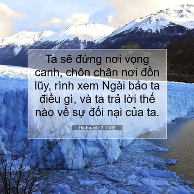 Picture 07 - Ha-ba-cúc 2:1 VIE - Ta sẽ đứng nơi vọng canh, chôn chân - Bible Verse Picture