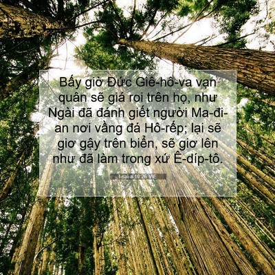 Picture 07 - I-sai-a 10:26 VIE - Bấy giờ Đức Giê-hô-va vạn quân sẽ - Bible Verse Picture