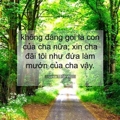 Picture 07 - Lu-ca 15:19 VIE - không đáng gọi là con của cha nữa; xin - Bible Verse Picture