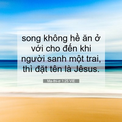 Picture 07 - Ma-thi-ơ 1:25 VIE - song không hề ăn ở với cho đến khi - Bible Verse Picture