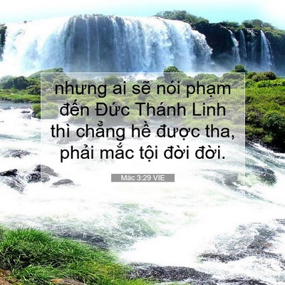 Picture 07 - Mác 3:29 VIE - nhưng ai sẽ nói phạm đến Đức Thánh - Bible Verse Picture
