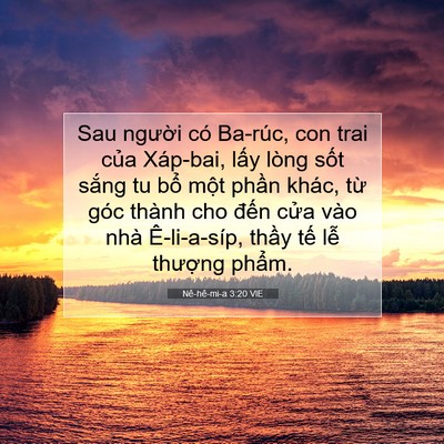 Picture 07 - Nê-hê-mi-a 3:20 VIE - Sau người có Ba-rúc, con trai của - Bible Verse Picture