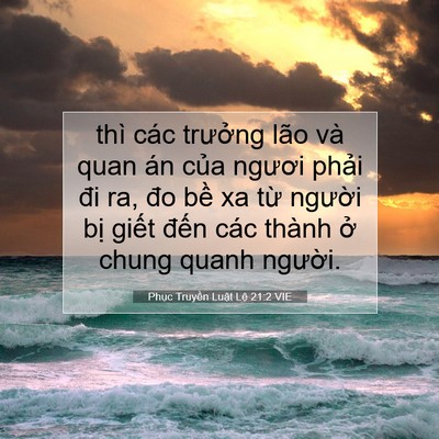 Picture 07 - Phục Truyền Luật Lệ 21:2 VIE - thì các trưởng lão và quan án của - Bible Verse Picture