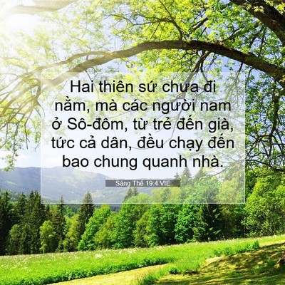Picture 07 - Sáng Thế 19:4 VIE - Hai thiên sứ chưa đi nằm, mà các - Bible Verse Picture