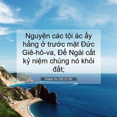 Picture 07 - Thánh Thi 109:15 VIE - Nguyện các tội ác ấy hằng ở trước - Bible Verse Picture