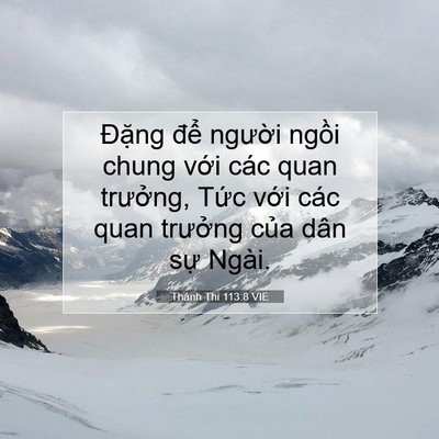 Picture 07 - Thánh Thi 113:8 VIE - Đặng để người ngồi chung với các - Bible Verse Picture