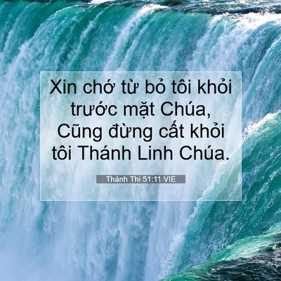 Picture 07 - Thánh Thi 51:11 VIE - Xin chớ từ bỏ tôi khỏi trước mặt - Bible Verse Picture