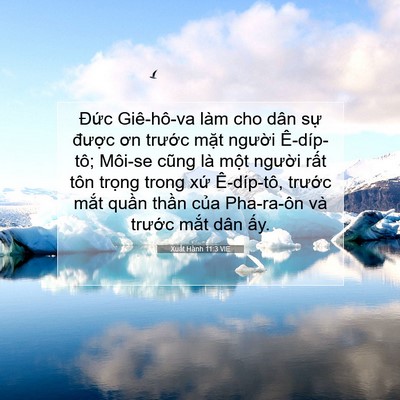 Picture 07 - Xuất Hành 11:3 VIE - Đức Giê-hô-va làm cho dân sự được - Bible Verse Picture