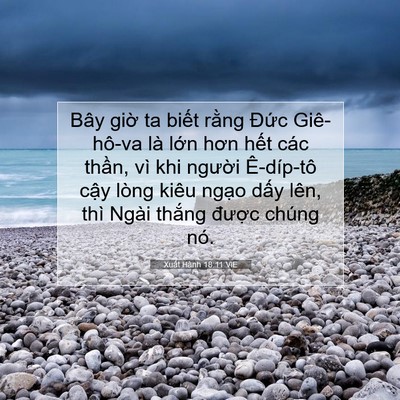 Picture 07 - Xuất Hành 18:11 VIE - Bây giờ ta biết rằng Đức Giê-hô-va - Bible Verse Picture