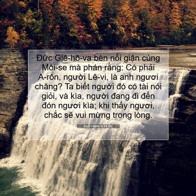 Picture 07 - Xuất Hành 4:14 VIE - Đức Giê-hô-va bèn nổi giận cùng - Bible Verse Picture