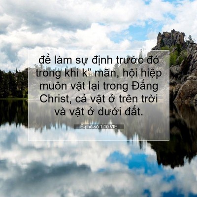 Picture 07 - Ê-phê-sô 1:10 VIE - để làm sự định trước đó trong khi - Bible Verse Picture