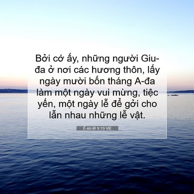 Picture 07 - Ê-xơ-tê 9:19 VIE - Bởi cớ ấy, những người Giu-đa ở - Bible Verse Picture