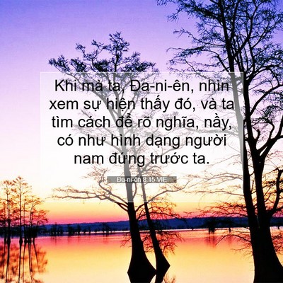 Picture 07 - Ða-ni-ên 8:15 VIE - Khi mà ta, Đa-ni-ên, nhìn xem sự hiện - Bible Verse Picture