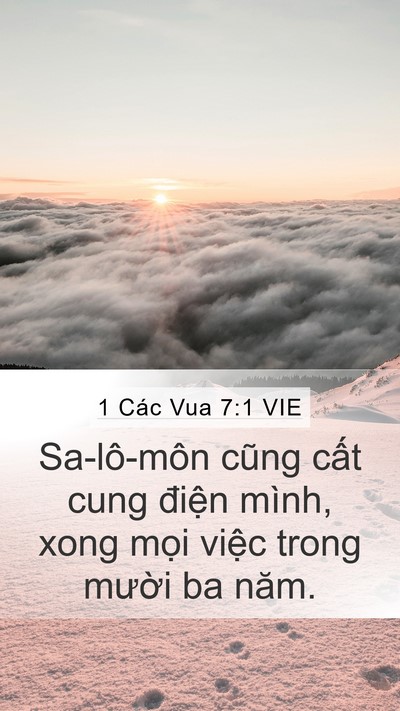 1 Các Vua 7:1 VIE Bible Verse Image