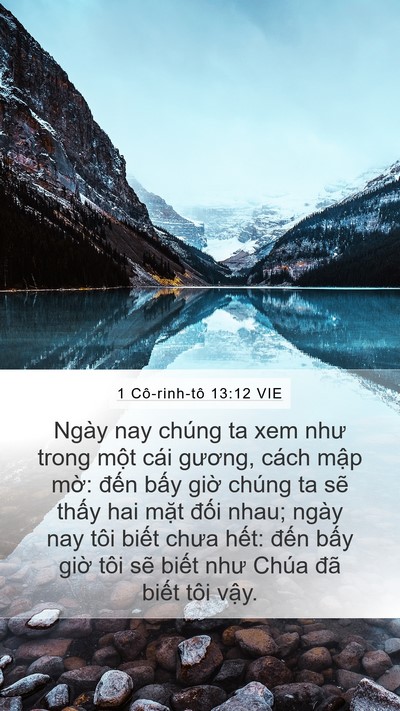 1 Cô-rinh-tô 13:12 VIE Bible Verse Image