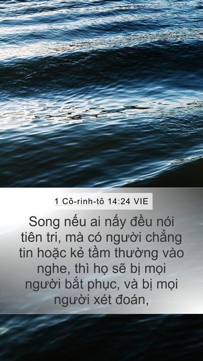 1 Cô-rinh-tô 14:24 VIE Bible Verse Image