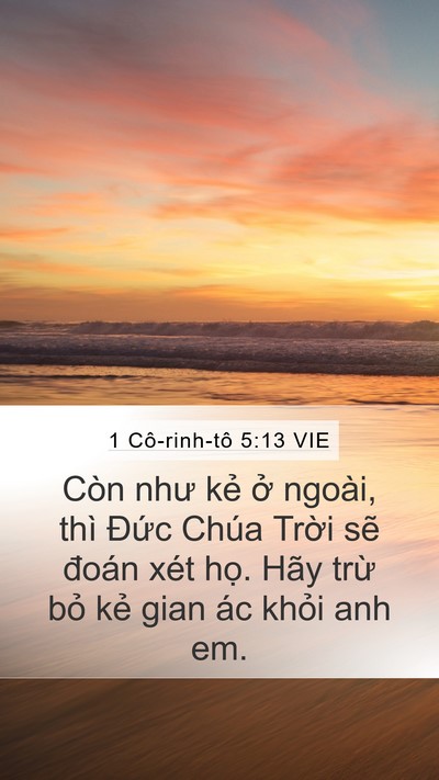 1 Cô-rinh-tô 5:13 VIE Bible Verse Image