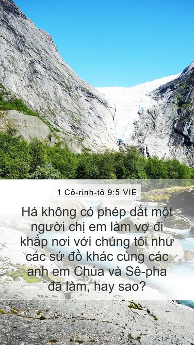 1 Cô-rinh-tô 9:5 VIE Bible Verse Image
