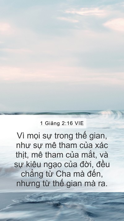 1 Giăng 2:16 VIE Bible Verse Image