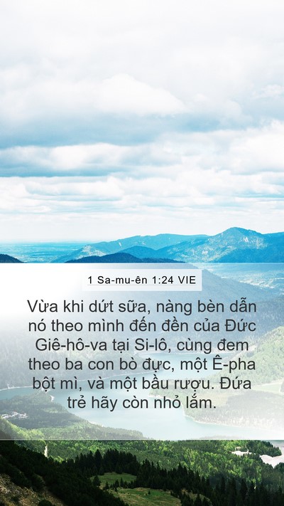 1 Sa-mu-ên 1:24 VIE Bible Verse Image