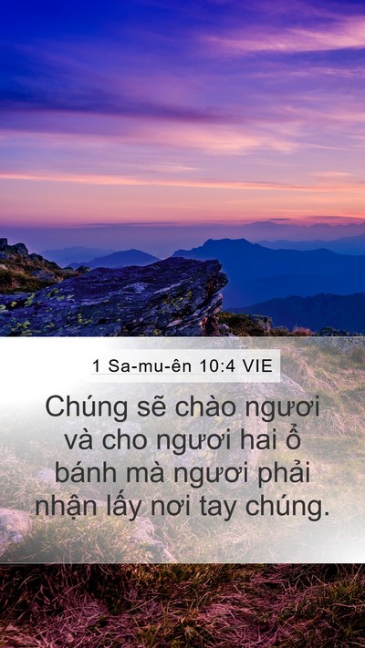 1 Sa-mu-ên 10:4 VIE Bible Verse Image