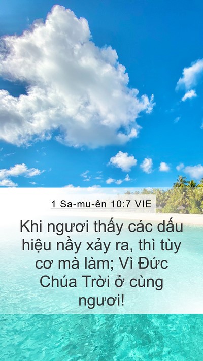 1 Sa-mu-ên 10:7 VIE Bible Verse Image