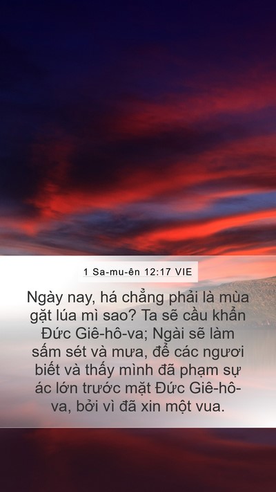1 Sa-mu-ên 12:17 VIE Bible Verse Image