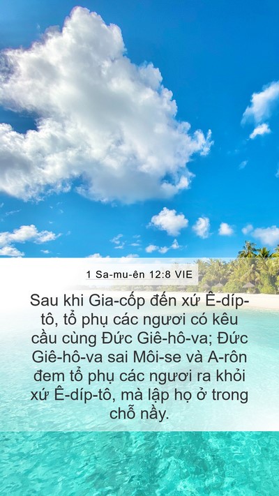1 Sa-mu-ên 12:8 VIE Bible Verse Image