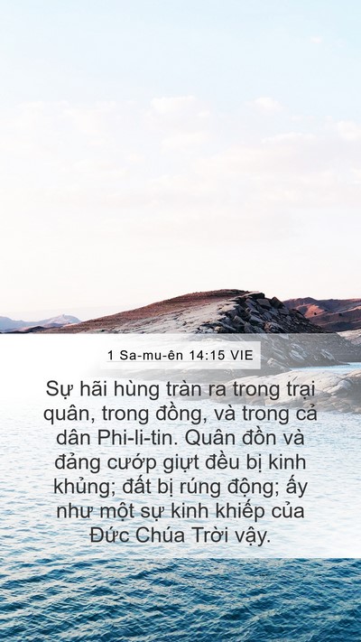 1 Sa-mu-ên 14:15 VIE Bible Verse Image