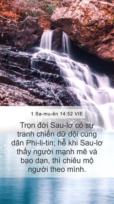 1 Sa-mu-ên 14:52 VIE Bible Verse Image