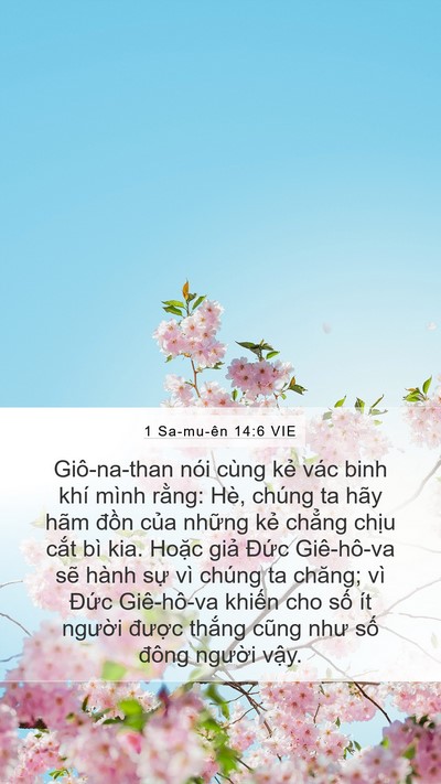 1 Sa-mu-ên 14:6 VIE Bible Verse Image