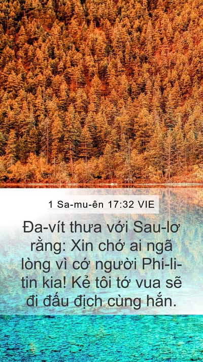 1 Sa-mu-ên 17:32 VIE Bible Verse Image