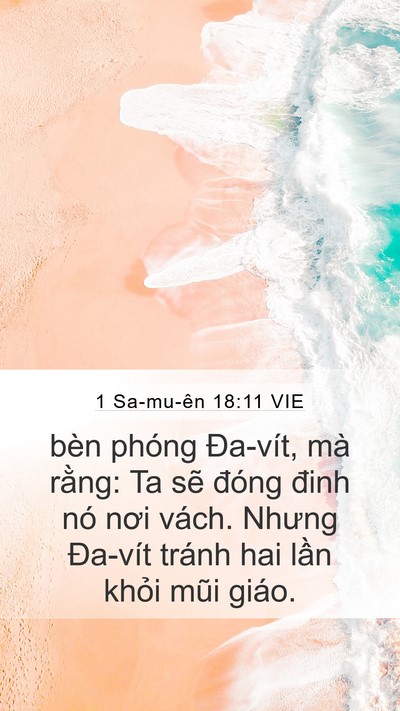 1 Sa-mu-ên 18:11 VIE Bible Verse Image