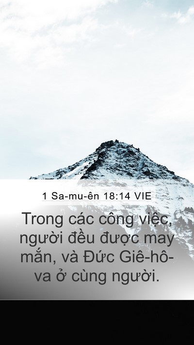 1 Sa-mu-ên 18:14 VIE Bible Verse Image