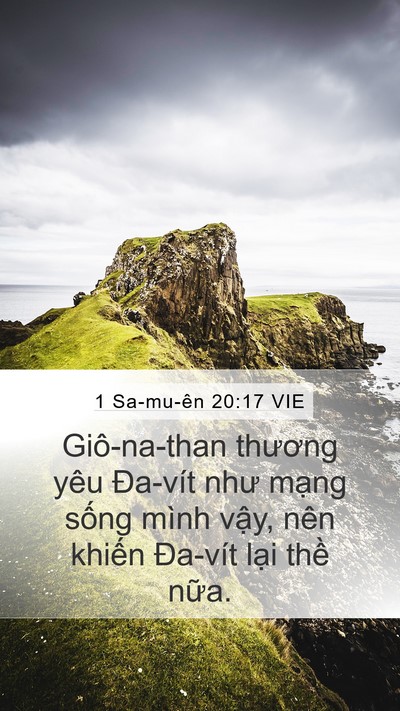 1 Sa-mu-ên 20:17 VIE Bible Verse Image