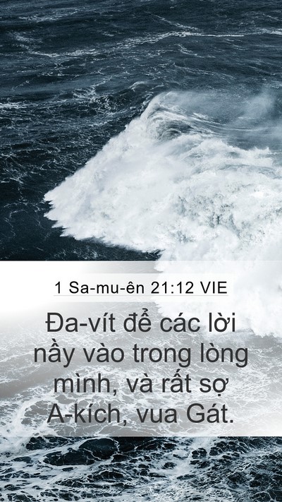 1 Sa-mu-ên 21:12 VIE Bible Verse Image