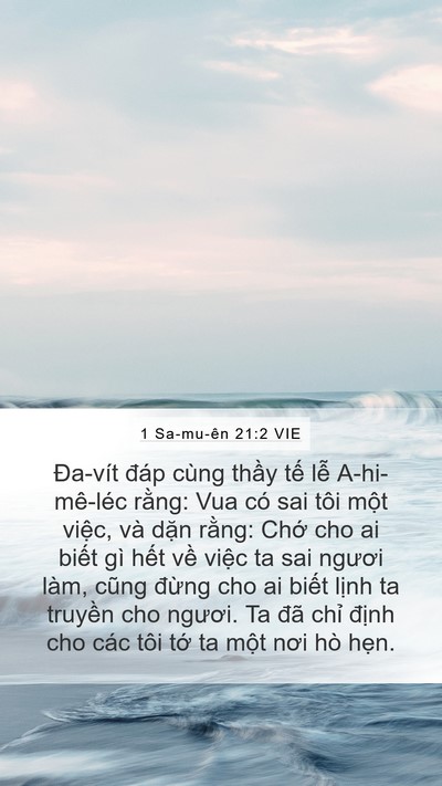 1 Sa-mu-ên 21:2 VIE Bible Verse Image