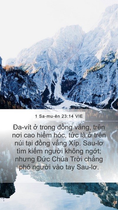 1 Sa-mu-ên 23:14 VIE Bible Verse Image