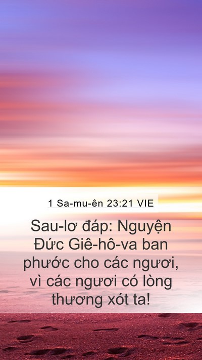 1 Sa-mu-ên 23:21 VIE Bible Verse Image