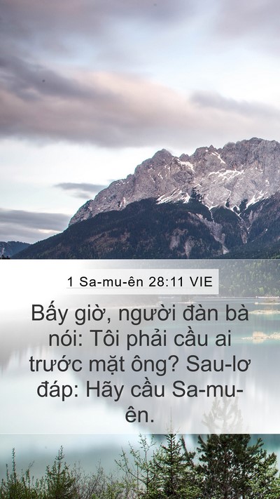 1 Sa-mu-ên 28:11 VIE Bible Verse Image