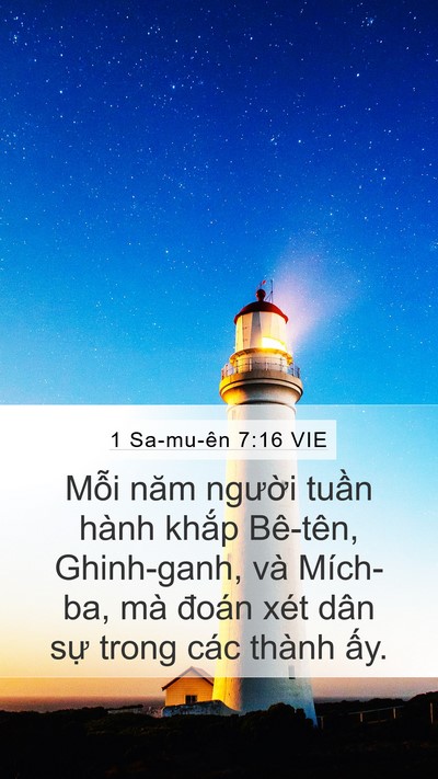 1 Sa-mu-ên 7:16 VIE Bible Verse Image