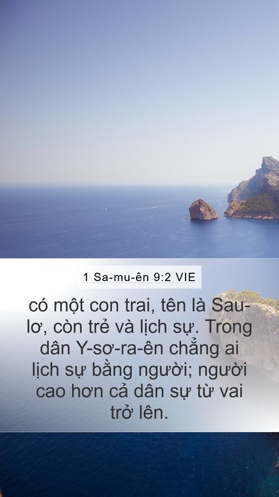 1 Sa-mu-ên 9:2 VIE Bible Verse Image