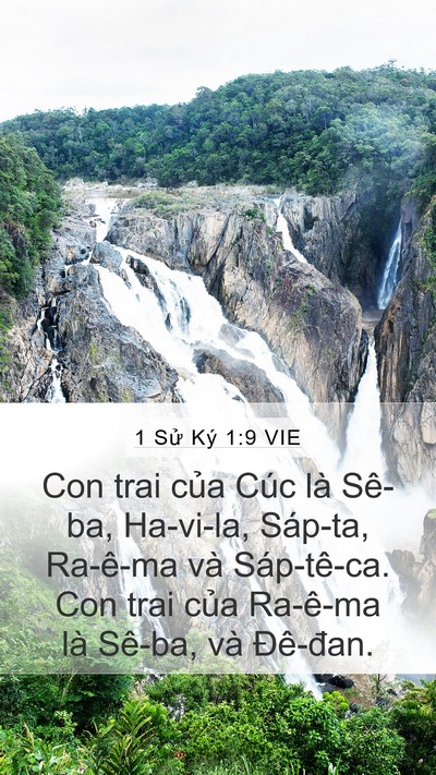 1 Sử Ký 1:9 VIE Bible Verse Image
