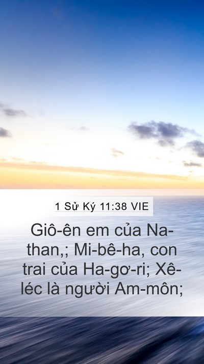 1 Sử Ký 11:38 VIE Bible Verse Image