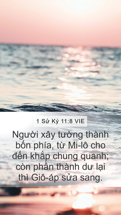 1 Sử Ký 11:8 VIE Bible Verse Image