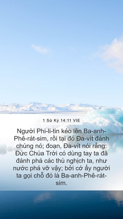 1 Sử Ký 14:11 VIE Bible Verse Image