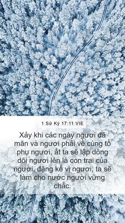 1 Sử Ký 17:11 VIE Bible Verse Image