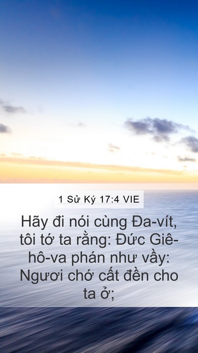 1 Sử Ký 17:4 VIE Bible Verse Image